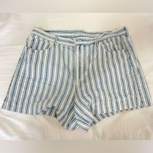 Striped American Eagle Shorts
